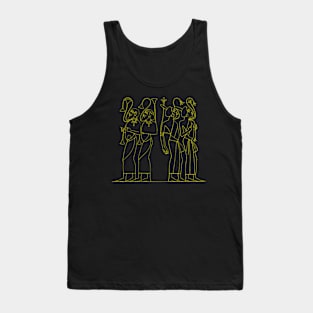 4 Egyptian Priests Tank Top